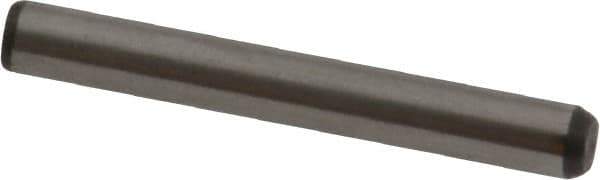 Made in USA - 5/32" Diam x 1-1/4" Pin Length 416 Stainless Steel Precision Dowel Pin - Passivated Finish, C 36-42 Hardness, 2 Beveled End - Best Tool & Supply