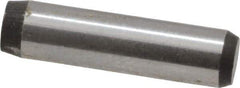 Made in USA - 5/32" Diam x 5/8" Pin Length 416 Stainless Steel Precision Dowel Pin - Passivated Finish, C 36-42 Hardness, 2 Beveled End - Best Tool & Supply