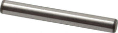 Made in USA - 3/16" Diam x 1-1/2" Pin Length 416 Stainless Steel Precision Dowel Pin - Passivated Finish, C 36-42 Hardness, 2 Beveled End - Best Tool & Supply