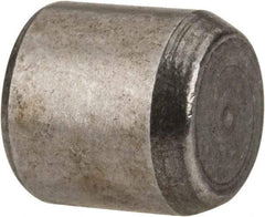 Made in USA - 1/4" Diam x 1/4" Pin Length 416 Stainless Steel Precision Dowel Pin - Passivated Finish, C 36-42 Hardness, 2 Beveled End - Best Tool & Supply