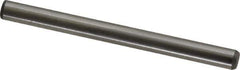 Made in USA - 1/4" Diam x 3" Pin Length 416 Stainless Steel Precision Dowel Pin - Passivated Finish, C 36-42 Hardness, 2 Beveled End - Best Tool & Supply