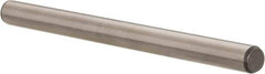 Made in USA - 1/4" Diam x 3-1/2" Pin Length 416 Stainless Steel Precision Dowel Pin - Passivated Finish, C 36-42 Hardness, 2 Beveled End - Best Tool & Supply