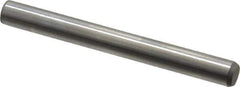 Made in USA - 5/16" Diam x 3" Pin Length 416 Stainless Steel Precision Dowel Pin - Passivated Finish, C 36-42 Hardness, 2 Beveled End - Best Tool & Supply