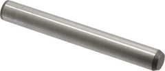 Made in USA - 3/8" Diam x 3" Pin Length 416 Stainless Steel Precision Dowel Pin - Passivated Finish, C 36-42 Hardness, 2 Beveled End - Best Tool & Supply