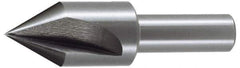 Keo - 2" Head Diam, 3/4" Shank Diam, 3 Flute 82° High Speed Steel Countersink - Bright Finish, 3-1/4" OAL, Single End, Straight Shank, Right Hand Cut - Best Tool & Supply