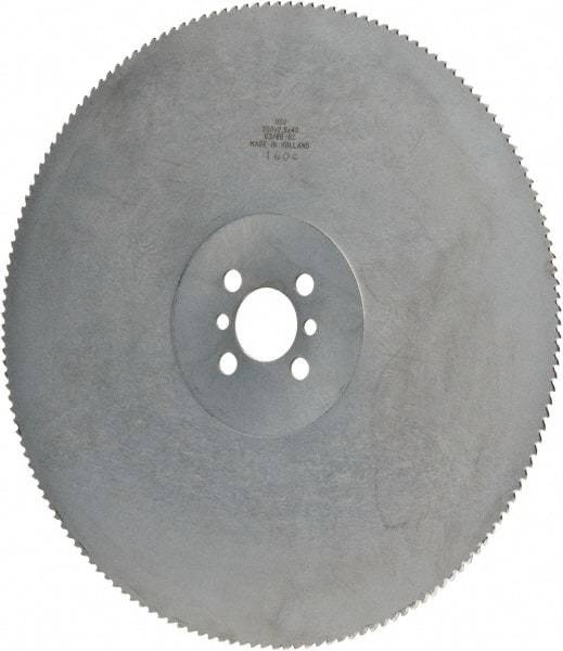 Kinkelder Saw - 315mm Blade Diam, 200 Teeth, High Speed Steel Cold Saw Blade - 40mm Arbor Hole Diam, 2.5mm Blade Thickness - Best Tool & Supply