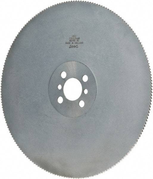 Kinkelder Saw - 350mm Blade Diam, 160 Teeth, High Speed Steel Cold Saw Blade - 40mm Arbor Hole Diam, 2.5mm Blade Thickness - Best Tool & Supply