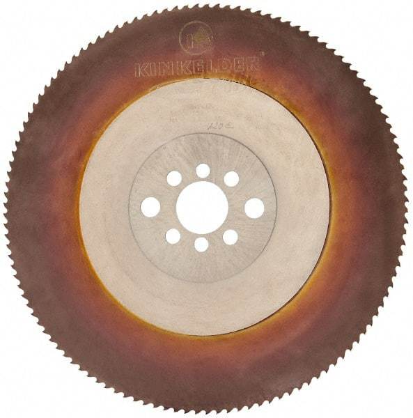 Kinkelder Saw - 250mm Blade Diam, 120 Teeth, High Speed Steel Cold Saw Blade - 32mm Arbor Hole Diam, 2mm Blade Thickness - Best Tool & Supply