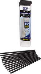 Markal - Black All Purpose Wax Crayon - Flat Tip - Best Tool & Supply