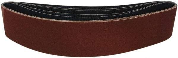 Tru-Maxx - 6" Wide x 89" OAL, 60 Grit, Aluminum Oxide Abrasive Belt - Aluminum Oxide, Coarse, Coated, X Weighted Cloth Backing, Dry - Best Tool & Supply