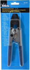 Ideal - 10" OAL Crimping Pliers - Vinyl Coated Handle - Best Tool & Supply