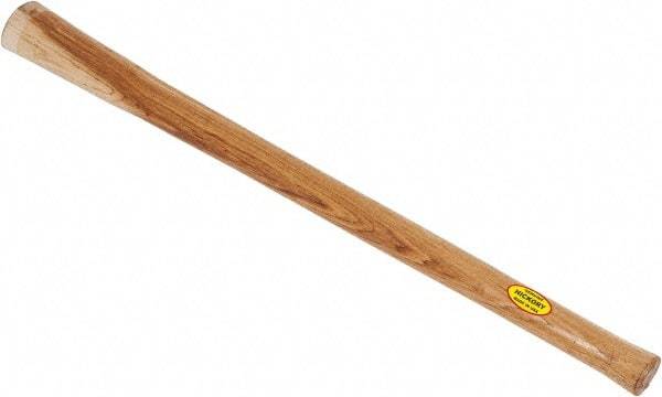 Made in USA - 36" Long Replacement Handle for Railroad/Clay Pick - 3" Eye Length x 2" Eye Width, Hickory, 5 Lb Capacity, Material Grade Type B - Best Tool & Supply