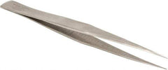 Aven - 5" OAL AA-SA Precision Tweezers - General Assembly, Precise Tip - Best Tool & Supply