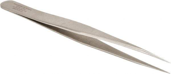 Aven - 5" OALmm-SA Precision Tweezers - General Purpose, Strong Tip - Best Tool & Supply