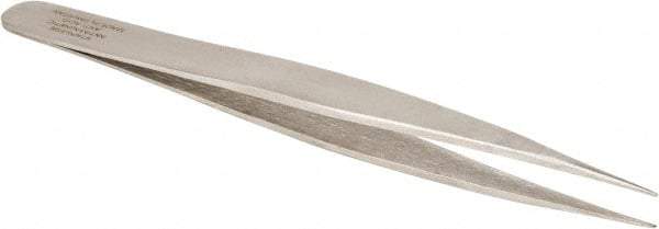 Aven - 4-3/4" OAL OO-SA Precision Tweezers - Straight, Fine Tips - Best Tool & Supply