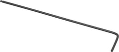 Eklind - 0.05" Hex, Long Arm, Ball End Hex Key - 2-27/32" OAL, Steel, Inch System of Measurement - Best Tool & Supply