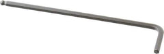 Eklind - 1/8" Hex, Long Arm, Ball End Hex Key - 3-3/4" OAL, Steel, Inch System of Measurement - Best Tool & Supply