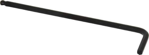 Eklind - 9/64" Hex, Long Arm, Ball End Hex Key - 3-15/16" OAL, Steel, Inch System of Measurement - Best Tool & Supply