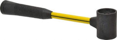 NUPLA - 2-1/4 Lb Head 2" Face Composite Nonmarring Hammer without Faces - Fiberglass Handle - Best Tool & Supply