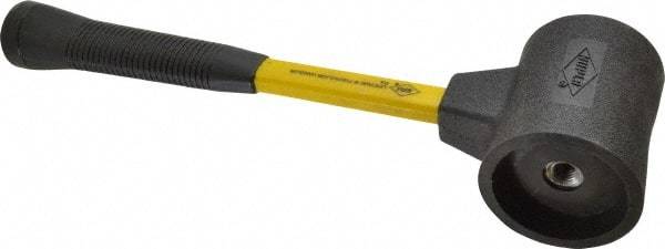 NUPLA - 3-1/4 Lb Head 3" Face Composite Nonmarring Hammer without Faces - Fiberglass Handle - Best Tool & Supply