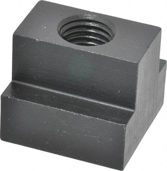 Gibraltar - 3/4-10 Blind Tapped T Slot Nut - 1" Slot Width, 1-3/4 x 3/4" Base Width x Height, 1-3/4 x 1-1/2" OAL x Height - Best Tool & Supply