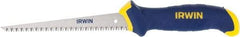 Irwin - 6-1/2" High Carbon Steel Blade Drywall Saw - Wood Handle, Ergonomic, 13-5/8" OAL - Best Tool & Supply