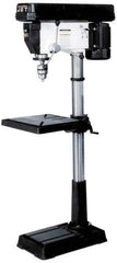 Jet - 20" Swing, Step Pulley Drill Press - 12 Speed, 1-1/2 hp, Single Phase - Best Tool & Supply