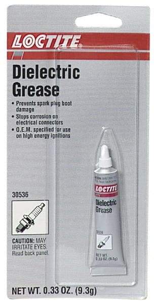 Loctite - 0.33 oz Tube Silicone General Purpose Grease - Clear, 400°F Max Temp, - Best Tool & Supply