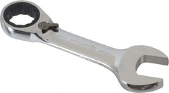 Blackhawk by Proto - 19mm 12 Point Combination Wrench - 15° Head Angle, 5-1/2" OAL, Steel, Chrome Finish - Best Tool & Supply