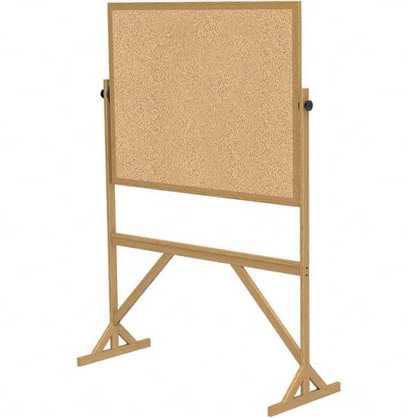 Ghent - Cork Bulletin Boards Style: Reversible Bulletin Board Color: Natural Cork - Best Tool & Supply