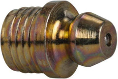 Value Collection - Straight Head Angle, 5/16 Thread Steel Drive-In Grease Fitting - Best Tool & Supply