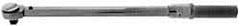 Apex - 3/8" Drive, 30 to 150 In/Lb, Click Type Torque Wrench - 1 Ft/Lb Graduation, 9-1/2" OAL - Best Tool & Supply