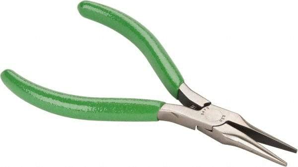 Xcelite - 1-3/16" Jaw Length x 7/16" Jaw Width, Long Needle Nose Comfort Grip Pliers - Serrated Jaw, Bi-Material Cushion Handle - Best Tool & Supply