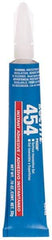 Loctite - 0.70 oz Tube Clear Instant Adhesive - Series 454, 15 sec Fixture Time, 24 hr Full Cure Time, Bonds to Plastic & Rubber - Best Tool & Supply