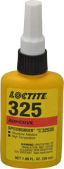 Loctite - 50 mL Bottle Two Part Acrylic Adhesive - 5 min Working Time, 2,200 psi Shear Strength, Series 325 - Best Tool & Supply