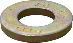 Value Collection - 1/2" Screw, Grade 8 Alloy Steel SAE Flat Washer - 17/32" ID x 1-1/16" OD, 3/32" Thick - Best Tool & Supply