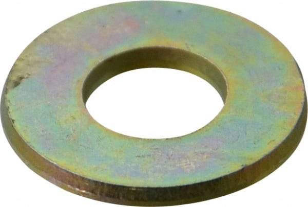 Made in USA - 1/4" Screw, Grade 8 Alloy Steel SAE Flat Washer - 9/32" ID x 5/8" OD, 1/16" Thick - Best Tool & Supply