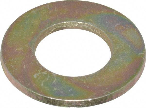 Made in USA - 5/8" Screw, Grade 8 Alloy Steel SAE Flat Washer - 21/32" ID x 1-5/16" OD, 3/32" Thick - Best Tool & Supply