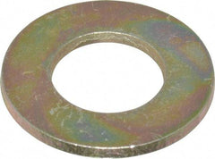 Made in USA - 5/8" Screw, Grade 8 Alloy Steel SAE Flat Washer - 21/32" ID x 1-5/16" OD, 3/32" Thick - Best Tool & Supply