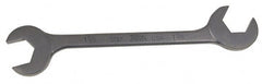 Martin Tools - Open End Wrenches; Wrench Type: Ignition ; Size (Inch): 1-1/2 ; Finish/Coating: Black ; Head Type: Double End ; Overall Length (Inch): 12-1/2 ; Head Angle: 15, 60 - Exact Industrial Supply