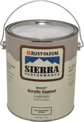 Rust-Oleum - 1 Gal Safety Yellow Semi Gloss Finish Acrylic Enamel Paint - Interior/Exterior, <0 gL VOC Compliance - Best Tool & Supply