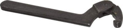 Martin Tools - 1-1/4" to 3" Capacity, Adjustable Hook Spanner Wrench - 8-1/8" OAL, 5/32" Hook Pin Height - Best Tool & Supply