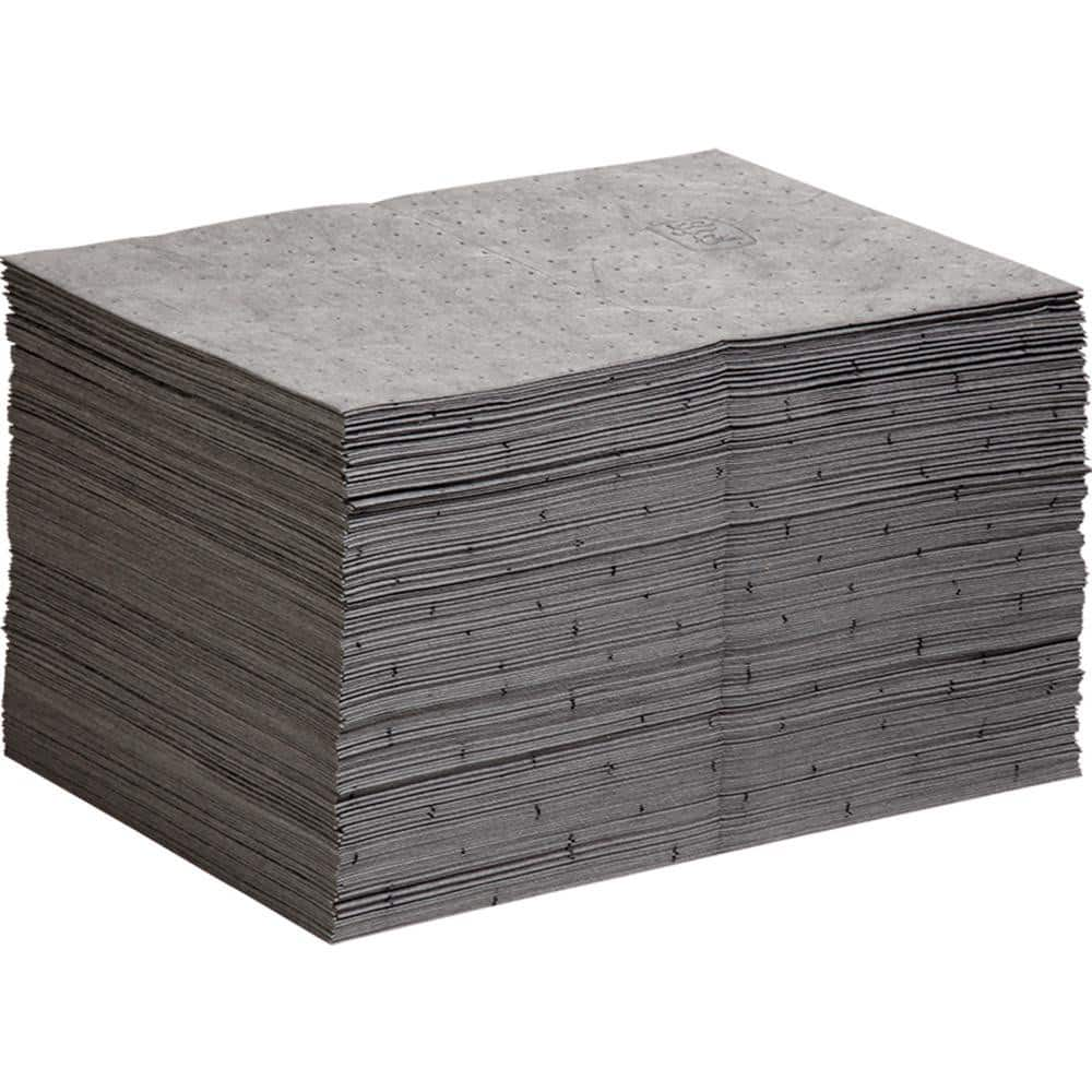 Pads, Rolls & Mats; Product Type: Pad; Application: Universal; Overall Length (Inch): 20 in; Total Package Absorption Capacity: 22 gal; Material: Polypropylene; Fluids Absorbed: Water; Solvents; Universal; Oil; Coolants; Absorbency Weight: Light; Width (D