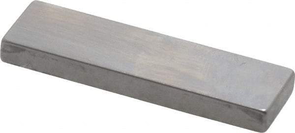 Mitutoyo - 0.116" Rectangular Steel Gage Block - Accuracy Grade 0, Includes Certificate of Inspection - Best Tool & Supply