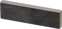 Mitutoyo - 0.112" Rectangular Steel Gage Block - Accuracy Grade AS-1, Includes Certificate of Inspection - Best Tool & Supply