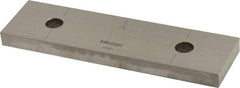 Mitutoyo - 5" Rectangular Steel Gage Block - Accuracy Grade AS-1, Includes Certificate of Inspection - Best Tool & Supply