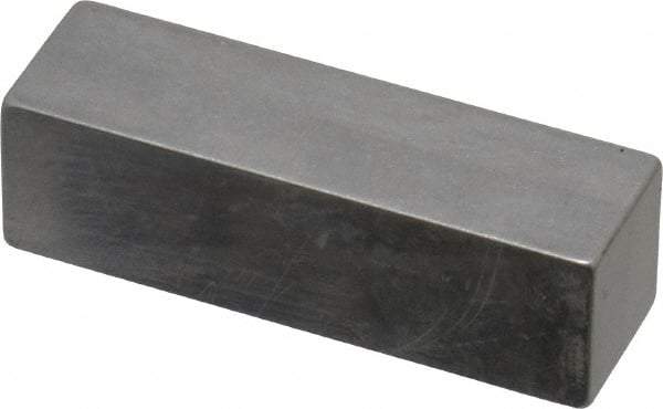 Mitutoyo - 0.35" Rectangular Steel Gage Block - Accuracy Grade AS-1, Includes Certificate of Inspection - Best Tool & Supply