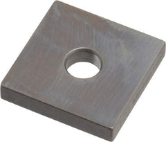 Mitutoyo - 0.17" Square Steel Gage Block - Accuracy Grade 0, Includes Certificate of Inspection - Best Tool & Supply