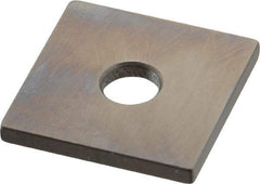 Mitutoyo - 0.103" Square Steel Gage Block - Accuracy Grade 0, Includes Certificate of Inspection - Best Tool & Supply