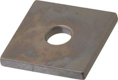 Mitutoyo - 0.117" Square Steel Gage Block - Accuracy Grade 0, Includes Certificate of Inspection - Best Tool & Supply